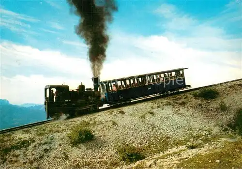 AK / Ansichtskarte Bergbahn Schafbergbahn St.Wolfgang zum Schaafberggipfel Salzkammergut Bergbahn