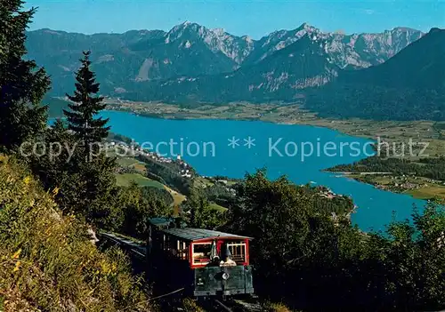 AK / Ansichtskarte Bergbahn Schafberg Gipfel St.Wolfgang  Bergbahn
