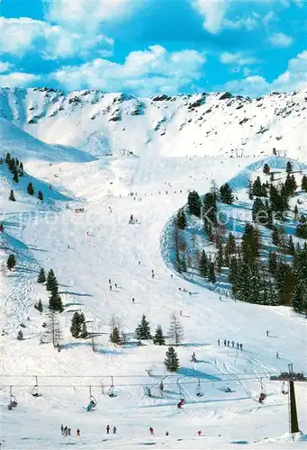 AK / Ansichtskarte Sessellift_Chairlift_Telesiege Ahrntal Sand in Taufers Luttach Speikboden 