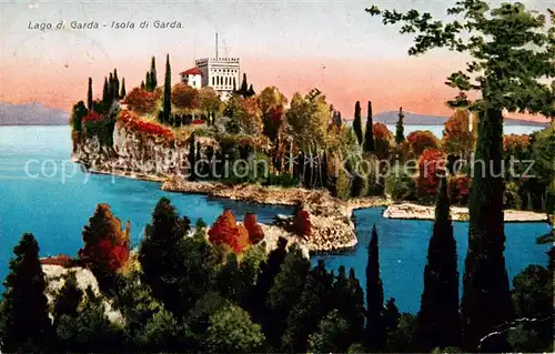 AK / Ansichtskarte Isola_di_Garda_Lago_di_Garda Panorama Isola_di