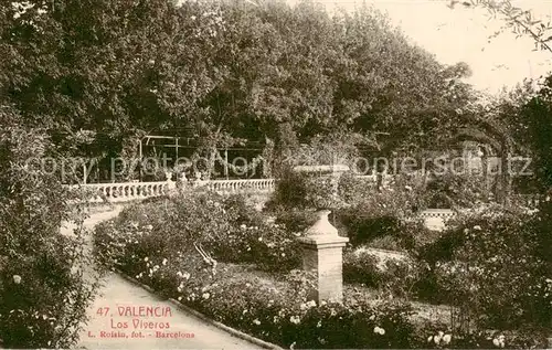 AK / Ansichtskarte Valencia__Valenciana_ES Los Viveros 