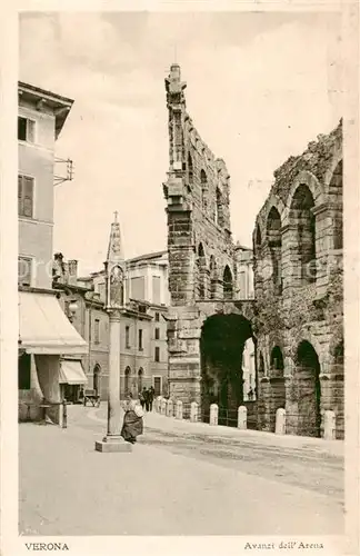 AK / Ansichtskarte Verona__Veneto_IT Avanzi dell Arena 