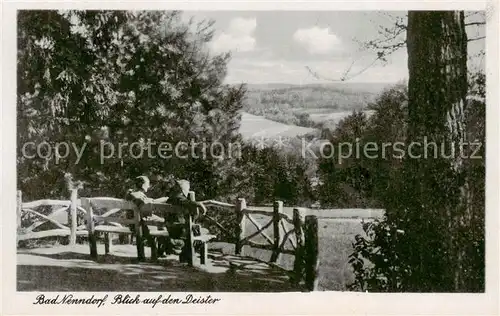 AK / Ansichtskarte Bad_Nenndorf Blick auf den Deister Bad_Nenndorf