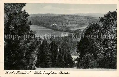 AK / Ansichtskarte Bad_Nenndorf Blick auf den Deister Bad_Nenndorf
