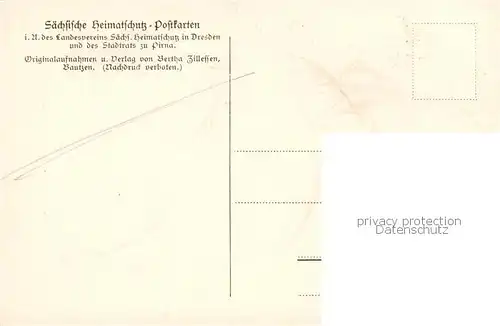 AK / Ansichtskarte Pirna Altes Portal in der Niederen Burgstrasse Pirna