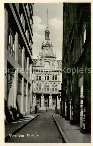 AK / Ansichtskarte Pforzheim Rathaus Pforzheim