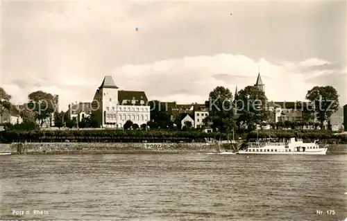 AK / Ansichtskarte Porz_Koeln_Rhein Panorama 