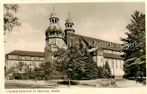 AK / Ansichtskarte Clausthal Zellerfeld Kirche Clausthal Zellerfeld