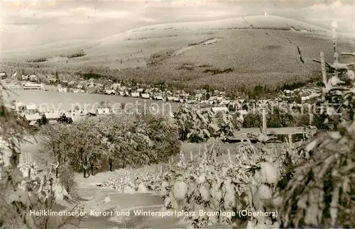 AK / Ansichtskarte Braunlage Panorama Braunlage