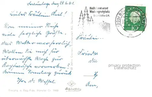 AK / Ansichtskarte Braunlage Fliegeraufnahme Braunlage