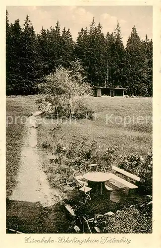 AK / Ansichtskarte Zellerfeld Eisenbahn Erholungsheim Festenburg Zellerfeld