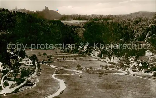 AK / Ansichtskarte Behringersmuehle_Goessweinstein Panorama 