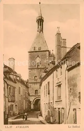 AK / Ansichtskarte Avallon_89 Le Beffroi 