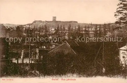 AK / Ansichtskarte Guise_02_Aisne Vue generale 
