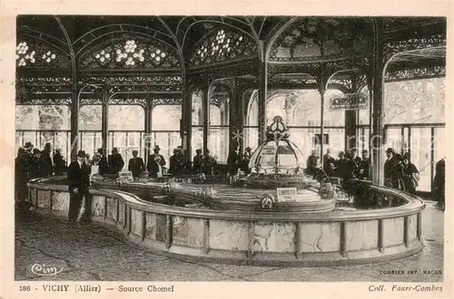 AK / Ansichtskarte Vichy_03_Allier Souce Chornel 