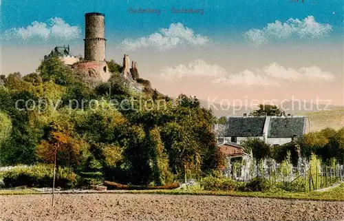 AK / Ansichtskarte Godesberg_Bad Die Godesburg Godesberg_Bad