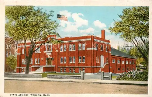 AK / Ansichtskarte Woburn_Massachusetts_USA State Armory 