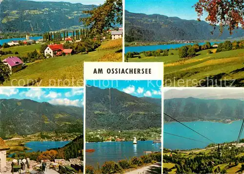 AK / Ansichtskarte  Seilbahn_Cable-Car_Telepherique Am Ossiachersee Kaernten Austria 