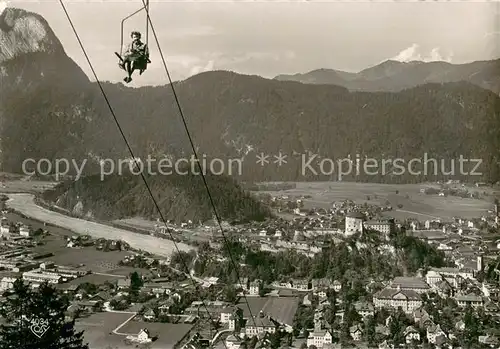 AK / Ansichtskarte 73811945 Sessellift_Chairlift_Telesiege Kufstein Tirol Mit Kaiser lift 