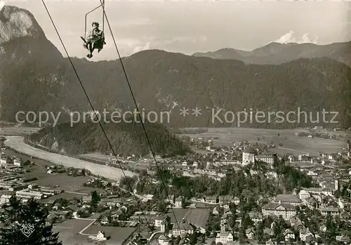 AK / Ansichtskarte  Sessellift_Chairlift_Telesiege Kufstein Tirol Mit Kaiser lift 