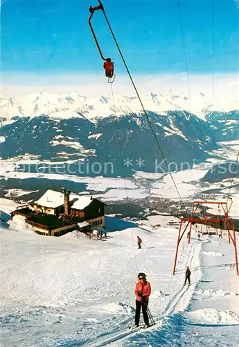 AK / Ansichtskarte  Skilift_Schlepplift_Remontees-Mecaniques Rifugio Plant de Corones  