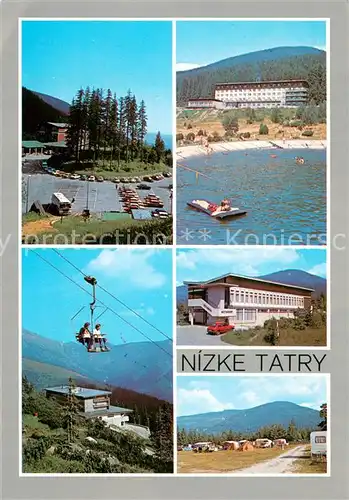 AK / Ansichtskarte  Sessellift_Chairlift_Telesiege Nizne Tatry Horsky Hotel Hotel Partizan na Tatoch  