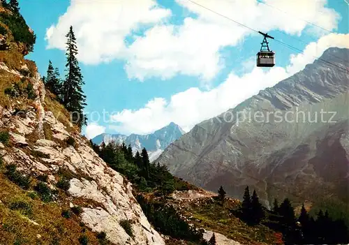 AK / Ansichtskarte  Seilbahn_Cable-Car_Telepherique Mallnitz Ankogel Gletscherbahn Saeuleck Maresen Spitze 