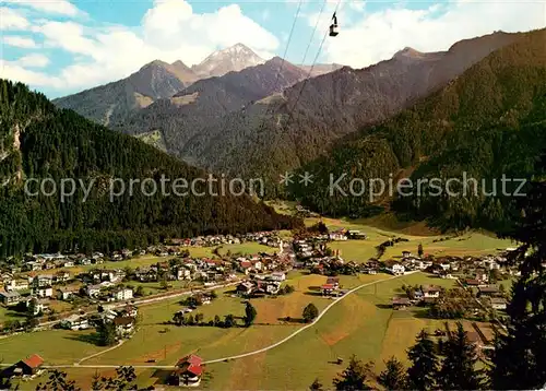 AK / Ansichtskarte 73811986 Seilbahn_Cable-Car_Telepherique Mayrhofen Zillertal Tirol 