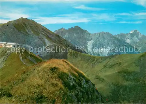 AK / Ansichtskarte  Seilbahn_Cable-Car_Telepherique Kleinwalsertal Riezlern Kanzelwand 