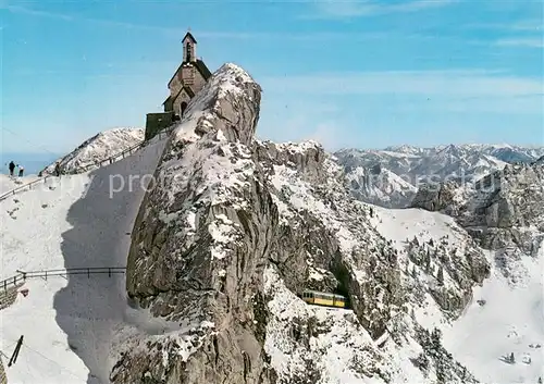 AK / Ansichtskarte 73811989 Bergbahn Wendelstein Bergbahn