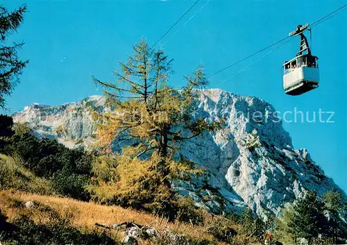 AK / Ansichtskarte  Seilbahn_Cable-Car_Telepherique Dachsteinseilbahn mit Krippenstein 