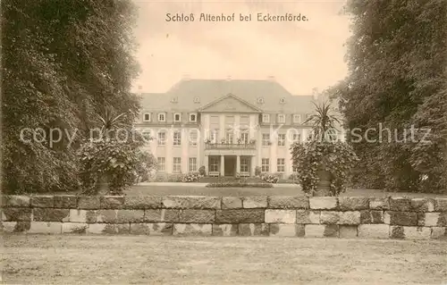 AK / Ansichtskarte  Eckernfoerde_Ostseebad Schloss Altenhof 