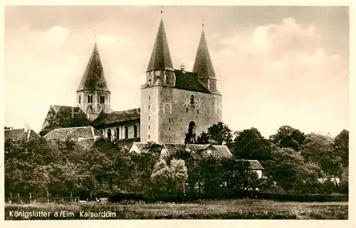 AK / Ansichtskarte 73812001 Koenigslutter_Elm Kaiserdom Koenigslutter Elm