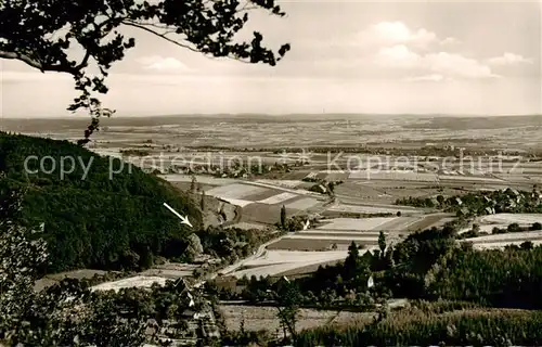 AK / Ansichtskarte  Hessisch-Oldendorf Panorama 