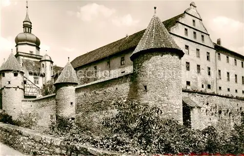 AK / Ansichtskarte  Wuerzburg Festung Marienberg Wuerzburg