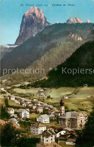 AK / Ansichtskarte 73812047 St_Ulrich-Groeden_Tirol Panorama 