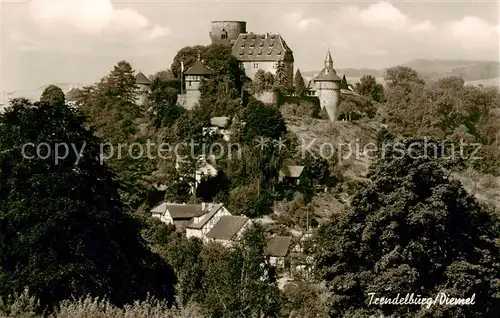 AK / Ansichtskarte  Trendelburg_Diemel Schlossblick 