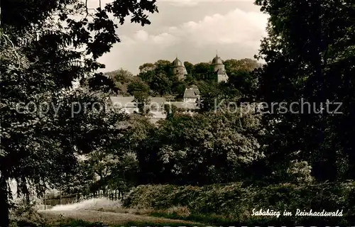 AK / Ansichtskarte  Sababurg_Hofgeismar im Reinhardswald 