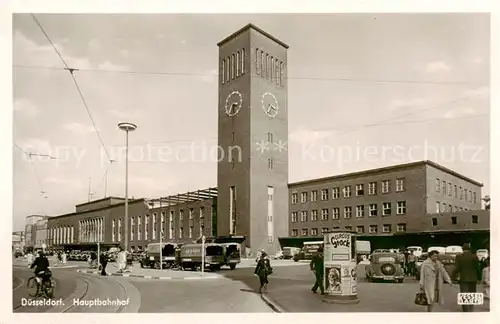 AK / Ansichtskarte 73812113 Duesseldorf Hauptbahnhof Duesseldorf