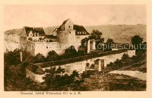 AK / Ansichtskarte 73812118 Donautal Schloss Wildenstein Donautal