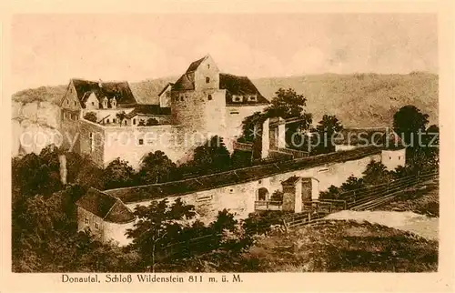 AK / Ansichtskarte  Donautal Schloss Wildenstein Donautal