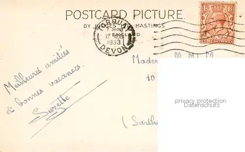 AK / Ansichtskarte  Torquay Judges Torquay