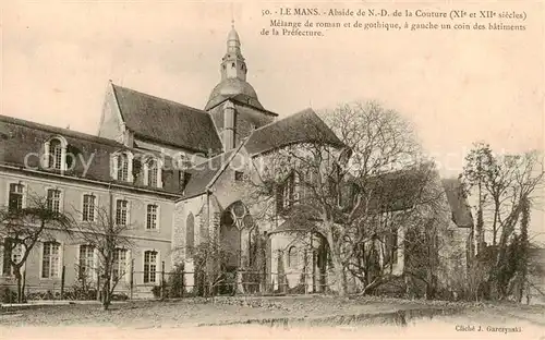 AK / Ansichtskarte Le_Mans_Sarthe Abside de ND de la Couture Le_Mans_Sarthe