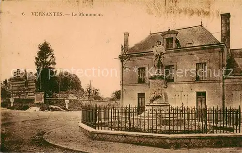 AK / Ansichtskarte Vernantes_49_Maine et Loire Le Monument 