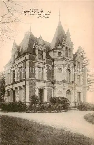 AK / Ansichtskarte Vernantes_49_Maine et Loire Le Chateau des Barres 