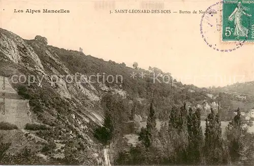 AK / Ansichtskarte Saint Leonard des Bois Les Alpes Mancelles Buttes de Narbonne Saint Leonard des Bois