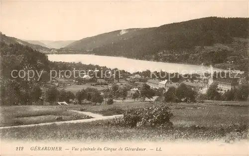 AK / Ansichtskarte Gerardmer_88_Vosges Vue generale du Cirque de Gerardmer 