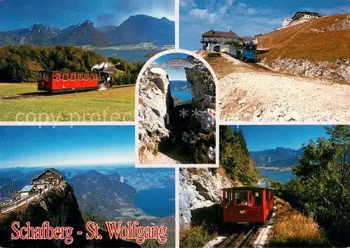 AK / Ansichtskarte 73812253 Bergbahn Schafberg St.Wolfgang  Wolfgangsee Attersee  Bergbahn