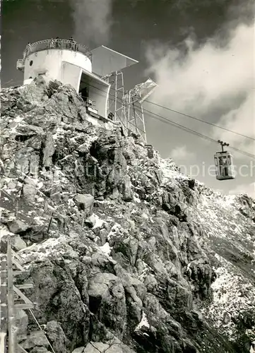 AK / Ansichtskarte  Seilbahn_Cable-Car_Telepherique Valluga St. Anton Arlberg 