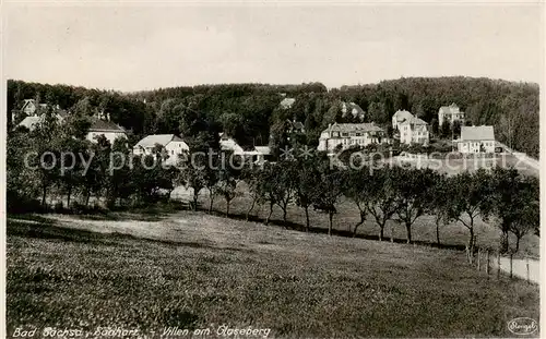 AK / Ansichtskarte  Bad_Sachsa_Harz Villen am Glaseberg Bad_Sachsa_Harz